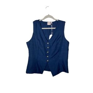 GLG navy Blue Vest Lightweight Size XL